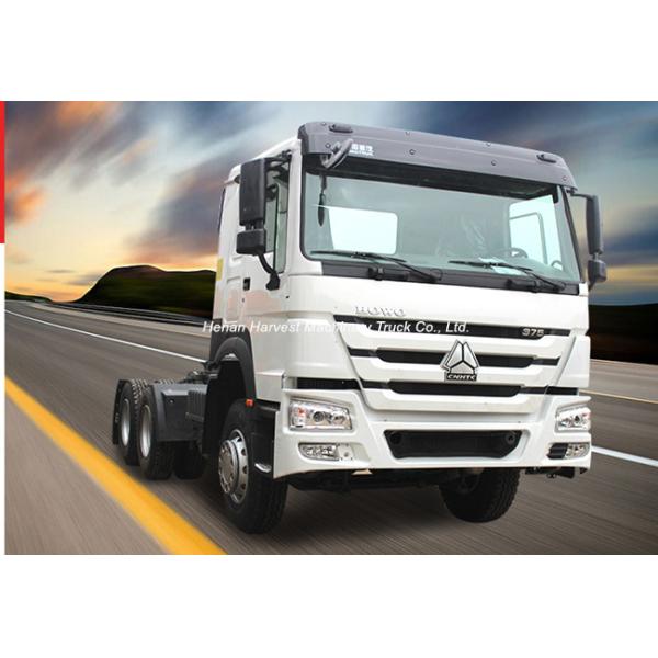6x4 Load capacity 40000kg 375hp SINOTRUK HOWO Prime Mover Second Hand Truck