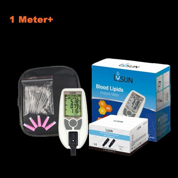 TCS-101_5PCS LYSUN Hot Medical Equipment Total Cholesterol Creatinine Meter Dry Biochemical Analyzer Renal Function Analysis Meter