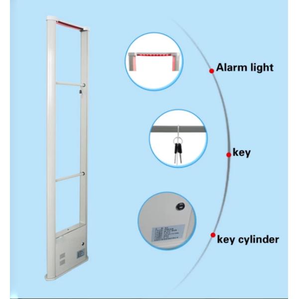 Acrylic 8.2mhz rf eas anti theft system gate antenna for supermarket