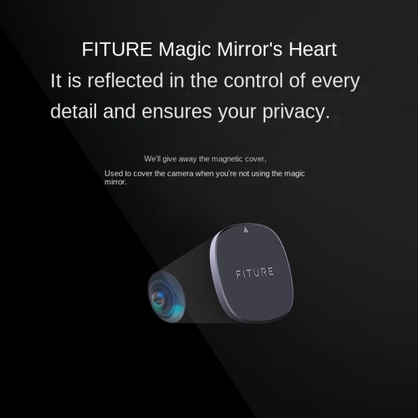 32 Inch 4K Intelligent AI Fitness Exercise Magic Mirror Touchscreen Android OS Voice Control Glass Wi-Fi Wall-mounted Indoor