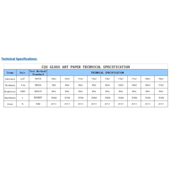 HI-KOTE C2S Art Paper The Perfect Combination of and Customization for Writing