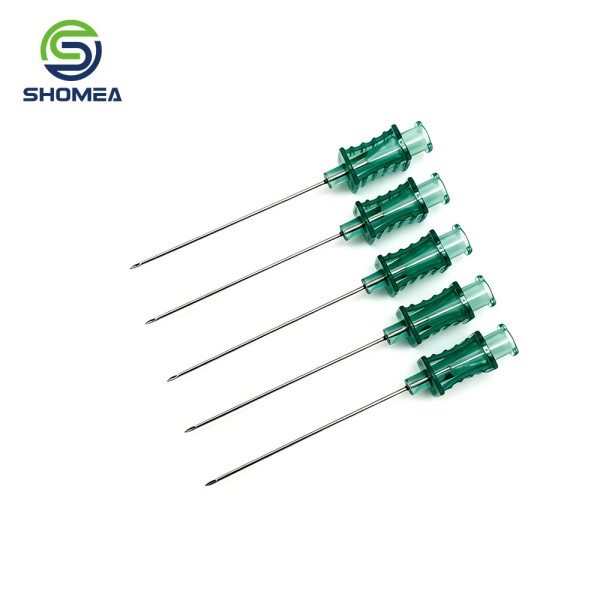 Customized 24-21G Stainless Steel Interventional Puncture Needle