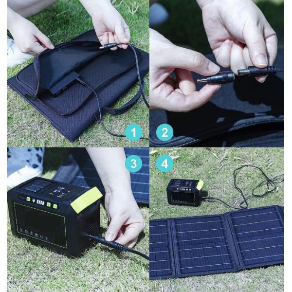 IP65 Waterproof Portable Solar Panel Blanket for Camping