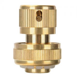 Buy cheap 4PCS Brass Garden Hose Connectors , Brass Hose Pipe Tap Connector product
