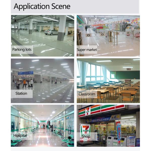 42W T8 SMD LED Fluorescent Tube , Eco Friendly 8Ft LED Tube Light Bulbs