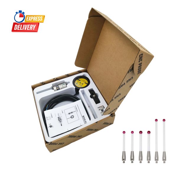 MDP40 Stainless Steel Optical Probe 3D Edge Finder CNC Wireless Milling Machine Probing Sets with 0.001mm Accuracy for Engineers