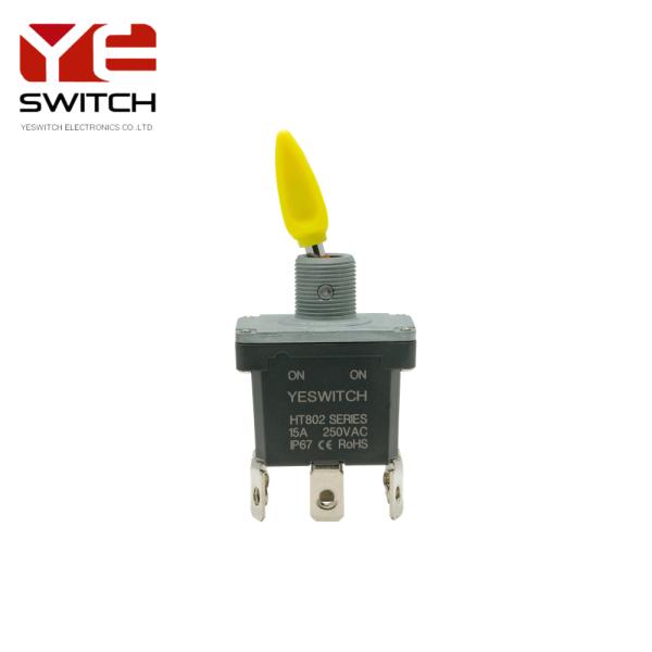 High Current Metal Toggle Switch With Outer Screw Terminal For Heavy Equipment
