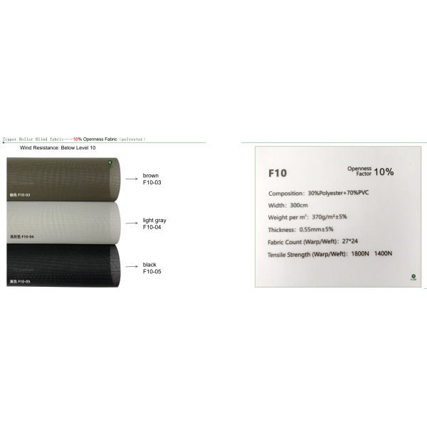 Windproof Zip Screen