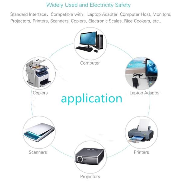 XianDa european computer 16a 250v vde eu laptop approved electric 2 in 240v ac tv C 19 euro electrical dyer power Cord