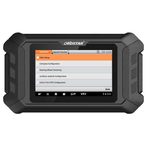 OBDSTAR iScan for MERCURY Marine Diagnostic Tablet with Special Functions Support G3/ DFI 2/ Optimax/ Seapro/ Verado/ 40HP-300HP