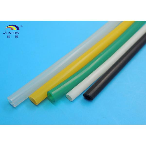 High Voltage Resistant Rubber Resin Soft Silicone Rubber Tube / Pipes Multi Color for Customized