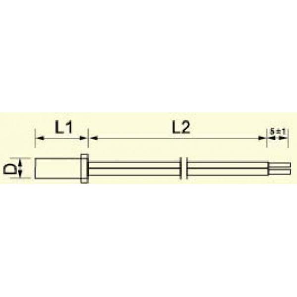 CQC Certificated Waterproof CWF Precision Custom NTC Temperature Sensor 10KOHM 3950 For HVAC and Refrigeration