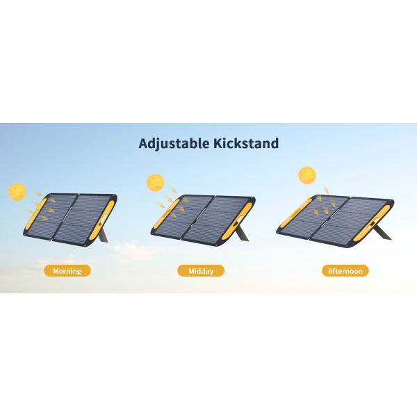 Portable Hybrid Mono Solar Panel 110W 19V IP67 Waterproof