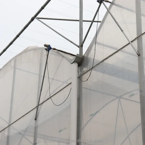 Hot Dip Galvanized Steel Tube Frame Multi Span Agricultural Greenhouse