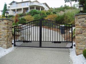 China Aluminum Gate  metal gate garden gate driveway gate on sale