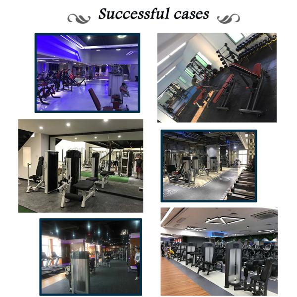 Convenient Cardio Fitness Cross Trainer , Gym Cross Trainer Machine Self Generating