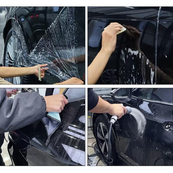 Anti Scratch Heat Repair Clear TPU PPF Film Free Samples Protective Car Full Sticker