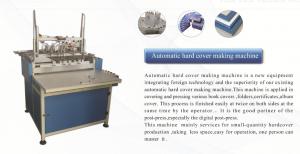 Automatic Hard Cover Photo Book Making Machine With Gluing Machine