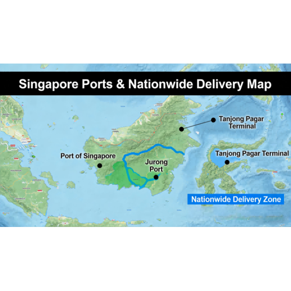 Sea freight to SG: efficient export import clearance, tax included, door - to - door