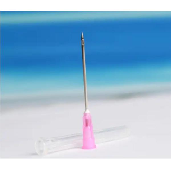 Clinic Hospital Disposable Medical Consumables 0.4mm Hypodermic Needles Medium Grey