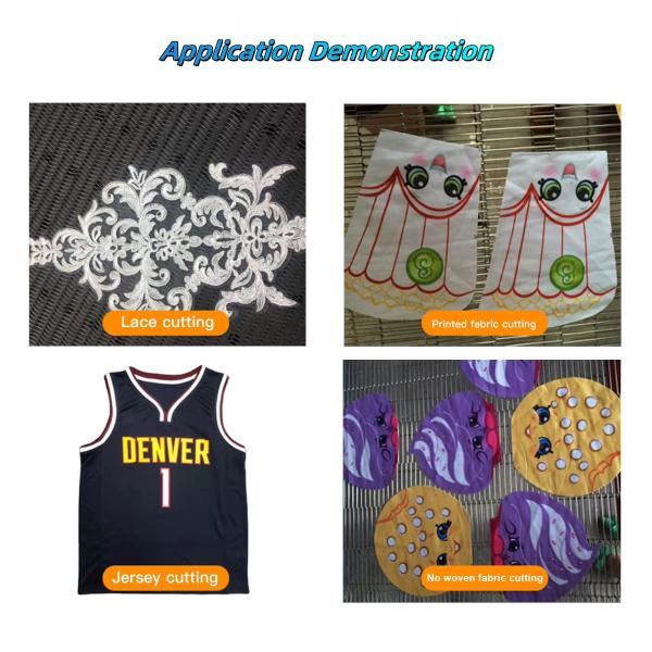 Visual Camera CO2 Laser Cutting Machine 130W 150W Automated Fabric Textile Leather Processing System