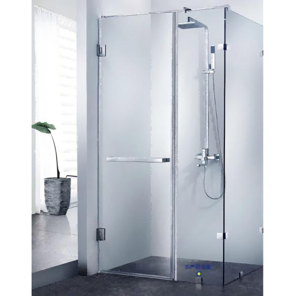 Bathroom Shower Screen Glass Clamps SUS304 Stainless Steel High Security