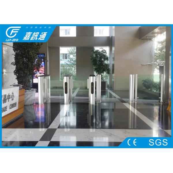Goverment Buliding Pedestrian Access Gate , Covenient Optical Barrier Turnstiles