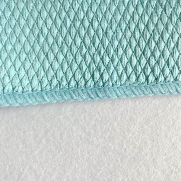 80% polyester 20% polyamide diamond window glasses cleaning towels