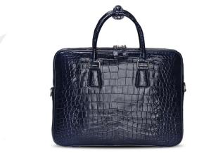 China Dongguan factory wholesale genuine crocodile leather business briefcase man handbag on sale