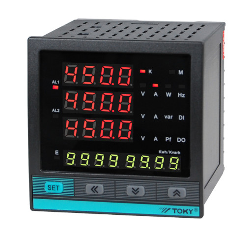 Buy cheap LCD Display 3 Phase Power Meter RS485 Modbus RTU Protocol product
