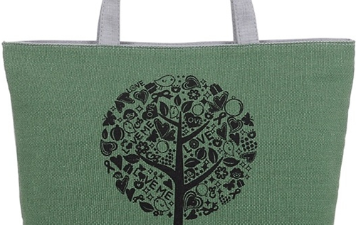 Large Capacity Custom Canvas Bags / Cotton Canvas Tote Bags
