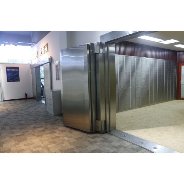 Height 2500mm Depth 300mm Bank Vault Door Corrosion Resistance