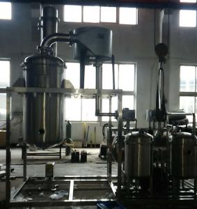 China Oil Ethanol Evaporative Separation  Single Effect Falling Film Evaporator on sale