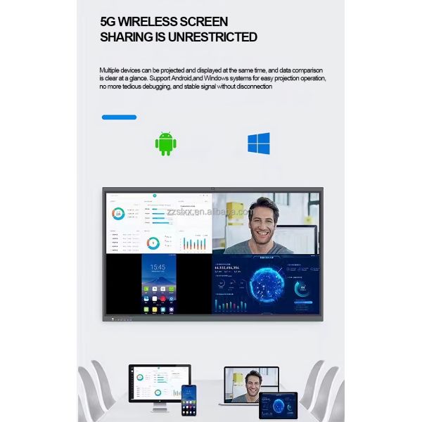 High Quality Outdoor Smart Interactive Whiteboard Indoor LED Touch Screen All in One Machine