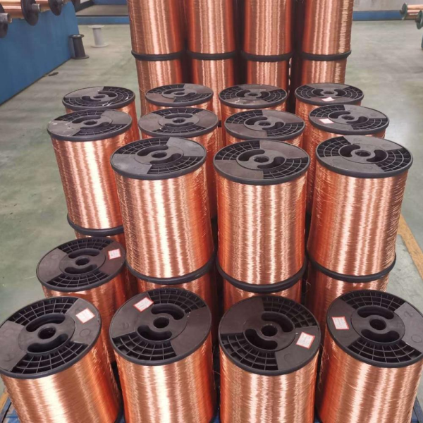 0.5mm 0.56mm Copper Clad Aluminum Wire CCA For Network Cable Conductor