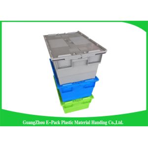 Durable Turnover Logistics Opaque Plastic Storage Boxes With Lid for foods