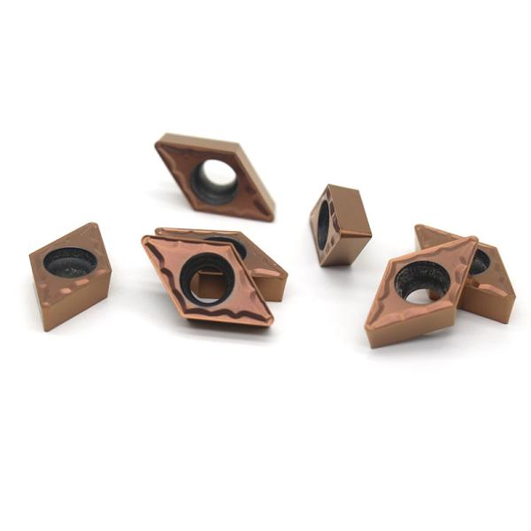 DCMT11T304/08 Turning Tools CNC Lathe Machine Carbide Inserts Imported Coating