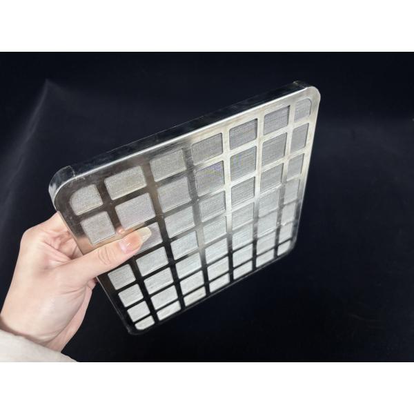 Air Filtration SS Mesh Tray Customized Stainless Steel Filter Tray