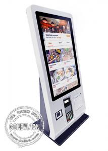 Buy cheap 24 Restaurant Countertop Touch Screen Self Service Kiosk With POS product