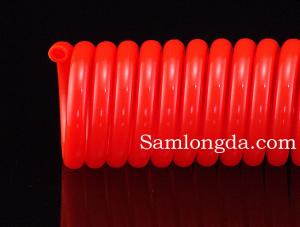 Buy cheap High Quality PU Spiral Hose for Air, SGS certificates, High elasticity coil tube, Sizes: 5*8mm, 9m product