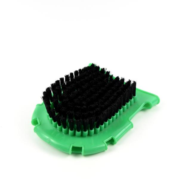 18*13 cm Horse Grooming Brushes , PVC Plastic Horse Hair Brush Special Designed