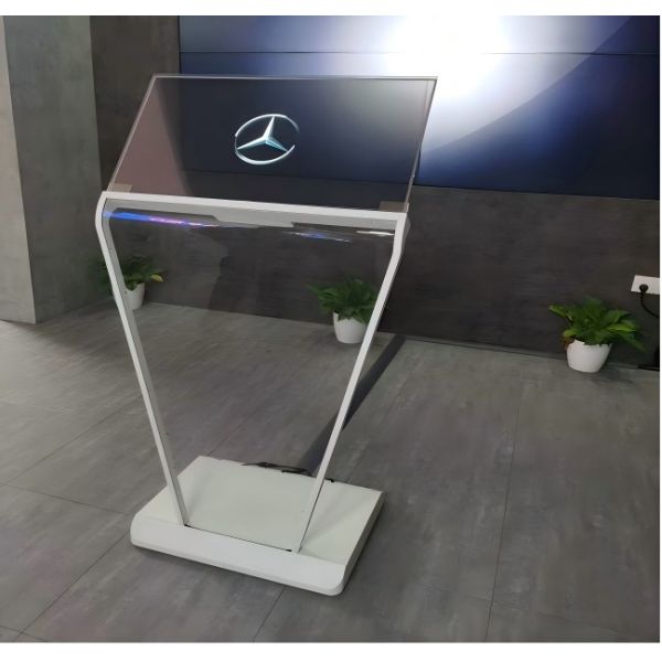 30 Inch Transparent Interactive OLED Information Display For Smart Visitor Experience Systems