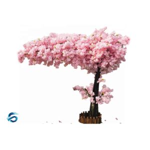 Buy cheap Arch Artificial Cherry Blossom Branches / Waterproof Silk Cherry Tree product