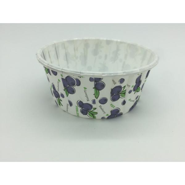 Grape Pattern PET Baking Cups Food Grade Paper Material 75-40mm Varous Size