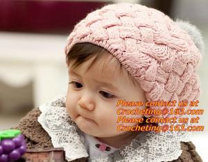 China Infant Handmade Crochet Winter Hat Kid Viking Horns Hat Knitted Hat on sale