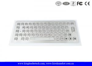 Buy cheap 304 Stainless Steel Industrial Mini Keyboard High Vandal-Proof With 64Keys product