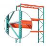 Buy cheap Industrial Selective Pallet Racking Systems Teardrop Style 700 - 1200mm Racking from wholesalers