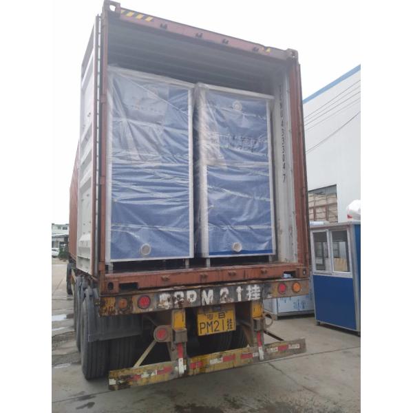 Eco Friendly Shipping Container Toilets , Temporary Prefab Mobile Toilet Container