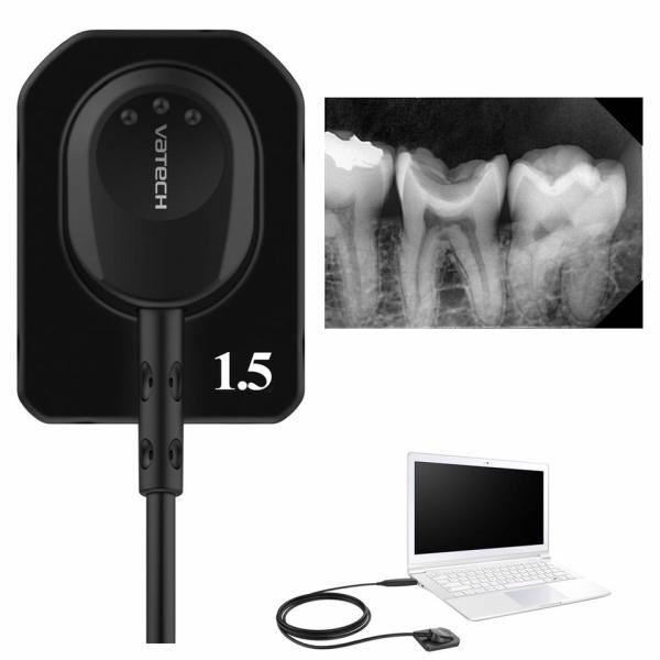 3.5w Vatech Dental Sensor , 12 Bit Dynamic Range Dental Rvg Sensor For X Ray Machine