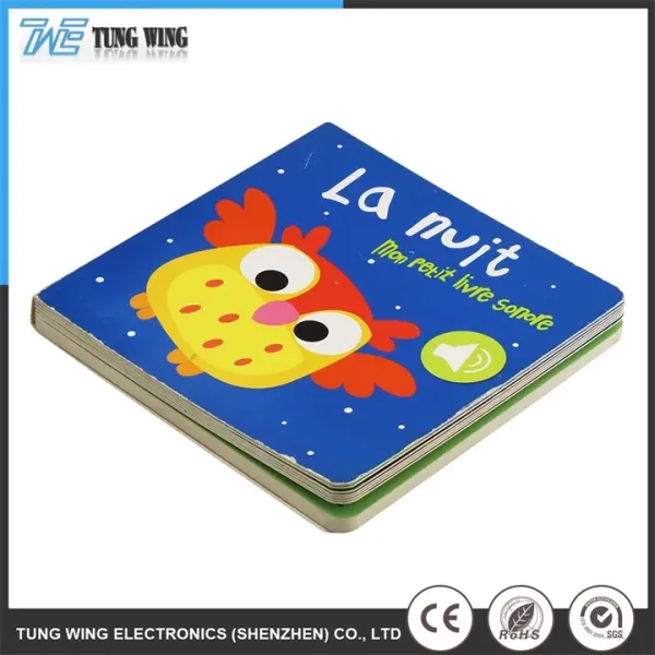 Customized Size ABS Material Sound Book CE Certified Educational Toy Talking Book
